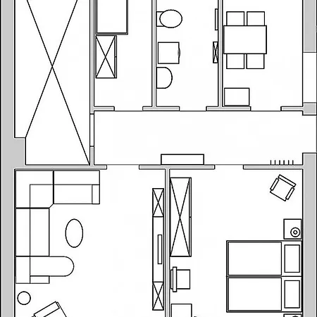 公寓 Strandlaeufer Strandlaeufer 2 沙博伊茨